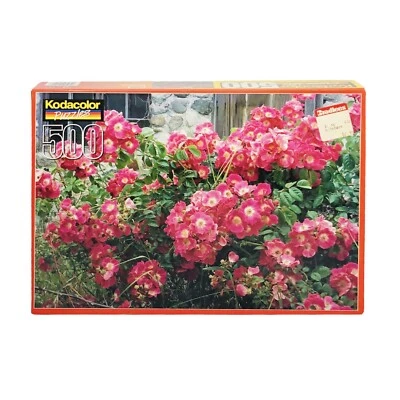 Rompecabezas Kodacolor Roses in Washington 500 piezas 13" x 19" vintage nuevo sellado Foto 1 de 4