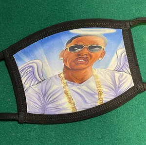 Young Dolph Angel Wings Face Mask Reusable Washable Double Layers - Picture 1 of 7