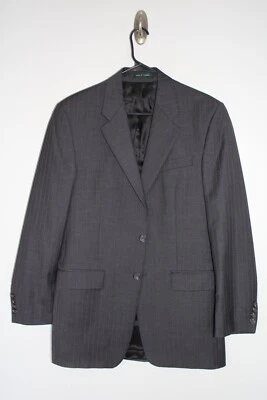 ABRIGO DEPORTIVO GRIS RALPH LAUREN 100% LANA talla 38L traje chaqueta 38 LARGO Foto 1 de 4