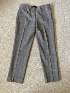 Talbots Damen gerades Bein Karriere elegante Newport Hose Hose grau Gr. 4P - Bild 1 von 5