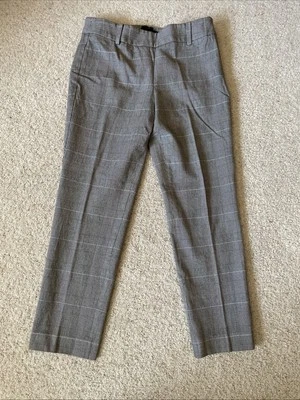 Talbots Women's Straight Leg Career Dress Newport Pants Trousers Grey Sz 4P - Image 1 of 4