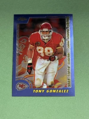 Tony Gonzalez 2000 Topps Chrome Kansas City Chiefs #53 S751 - Image 1 of 2