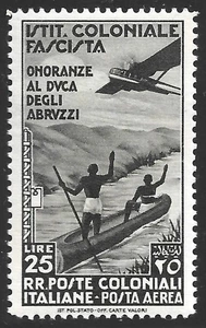 Italienische Kolonien, Scott #C28, 25l Luftpostausgabe, postfrisch - Bild 1 von 1