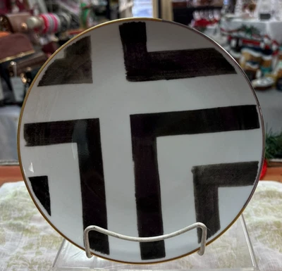 Christian Lacroix Bread Plate Sol Y Sombra by Vista Alegre 7.5"D NEW - Image 1 of 2