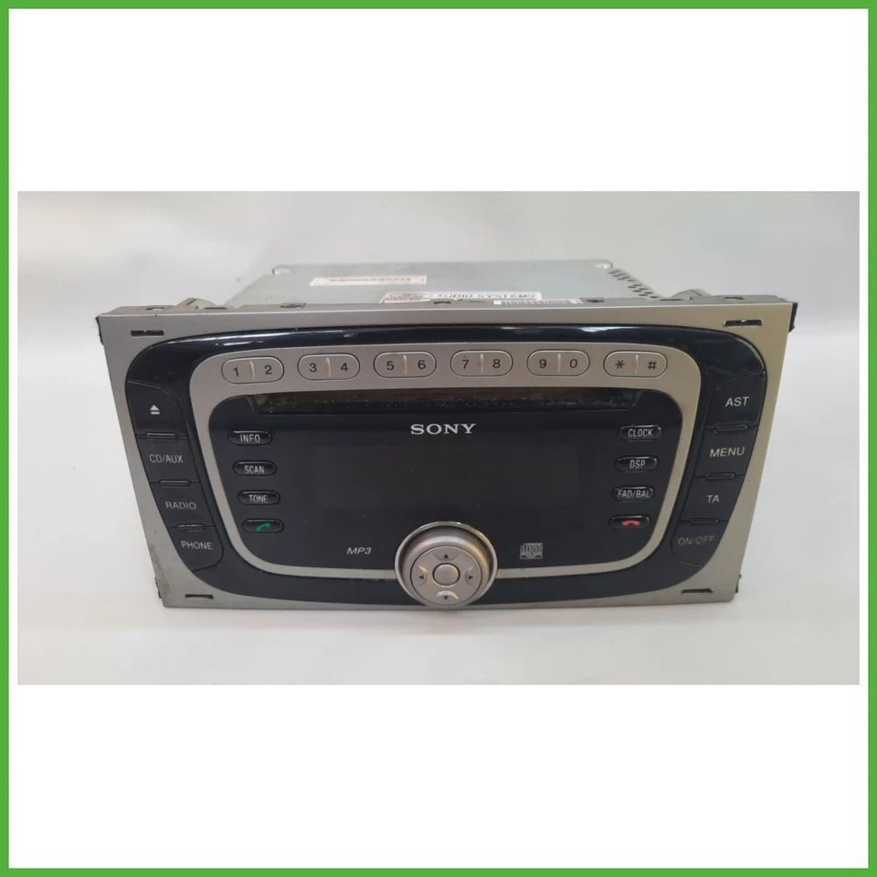 Autoradio FORD C-MAX CB3 1.6 1593651 2007 2011 SONY CDX-FS394CE - Immagine 1 di 4