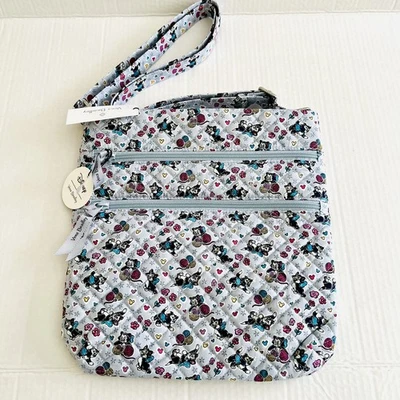 Vera Bradley Disney Triple Zip Hipster Crossbody PLAYFUL FIGARO ~ Exact NWT - Image 1 of 4