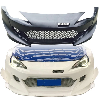 VSaero FRP TKYO v3 Wide Body Front Bumper (ZN6) for BRZ Subaru 13-20 vsaeropart Foto 1 de 4