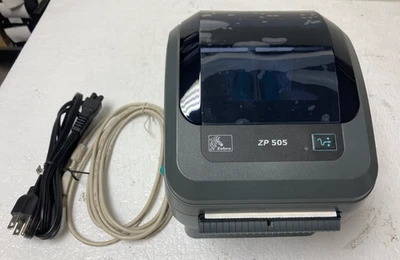 ZEBRA ZP505 Direct Thermal Label Printer  ZP505-0503-0017 w/ Power Cord Open box - Image 1 of 4