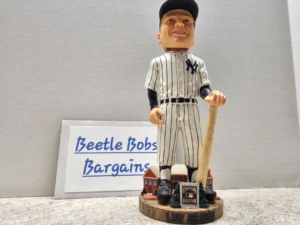 Lou Gehrig New York Yankees MLB 2003 Forever Collectibles FOCO #'d Bobblehead... Foto 1 de 4
