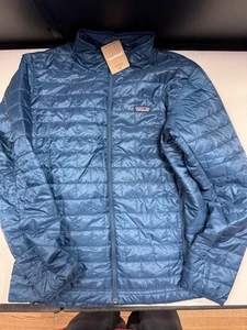 Chaqueta Nano Puff Patagonia Para Hombre Azul Lagom Talla Grande Nueva con Etiquetas $239 Minorista - Imagen 1 de 3