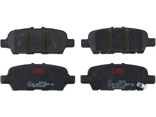 Rear Brake Pad Set For 2009-2011, 2013 Suzuki Grand Vitara 2010 YH796VC - Image 1 of 1