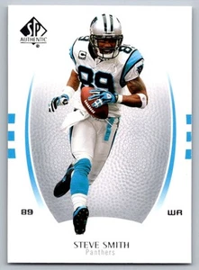 2007 SP Authentic Steve Smith Carolina Panthers #84 - Picture 1 of 2