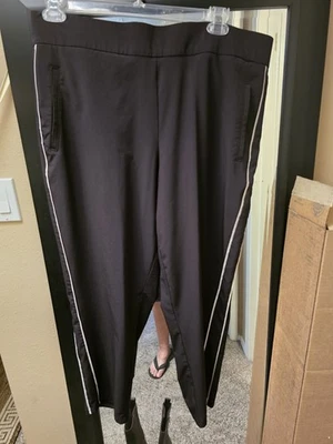 Pantalones de chándal Simply Vera Wang para mujer XL negros ligeros Foto 1 de 3