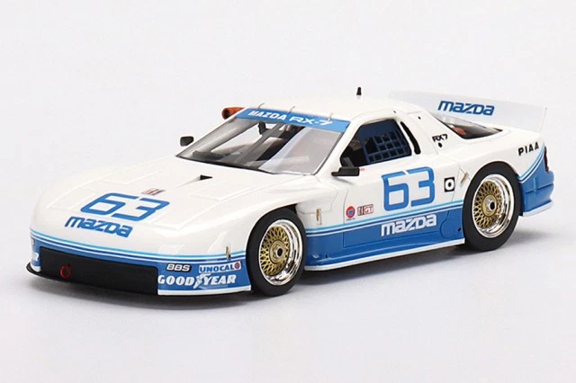 Modello TSM430654 1/43 Mazda RX-7 GTO IMSA Topeka 2h 1990 3° #63 Auto Modello
