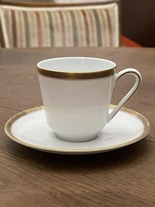 Hutschenreuther Modell Drache Exklusiv Gold Geschirr Kaffeetassen Untertasse Set - Bild 1 von 16