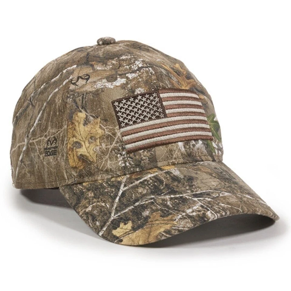 Outdoor Cap K200 Kryptek USA Flag Hat Highlander Camo