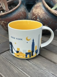 Starbucks New York You Are Here Collection Coffee Cup 14oz Mug Mint Condition - Picture 1 of 8