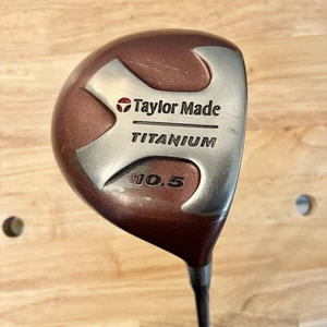 TaylorMade Titanium 10.5° Degree Driver R80 PLUS BUBBLE Shaft RH 45.5" *READ* - Picture 1 of 17