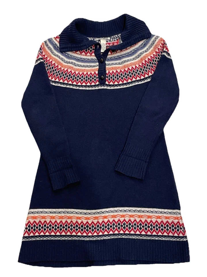 Vestido suéter para mujer Lucky Brand talla pequeña viscosa/lana manga larga Foto 1 de 4