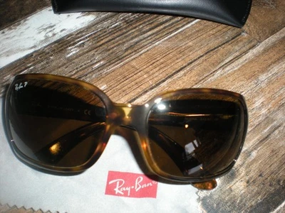 Wmn. Ray-Ban RB 4068 Sunglasses Made in Italy inc original case & clean cloth - Image 1 of 4