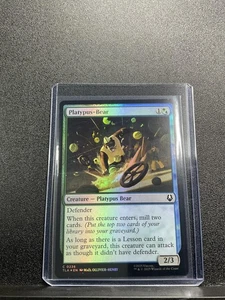 MTG Avatar: The Last Airbender Platypus-Bear #0236 Foil - Picture 1 of 2