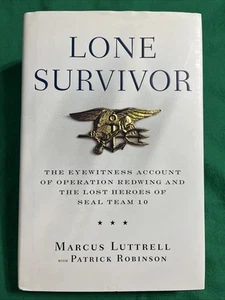 Lone Survivor SIGNED COPY by Marcus Luttrell - Navy Seals - Picture 1 of 15