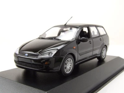 Ford Focus Turnier Kombi 1998 Nero Modellino 1:43 Maxichamps - Immagine 1 di 4