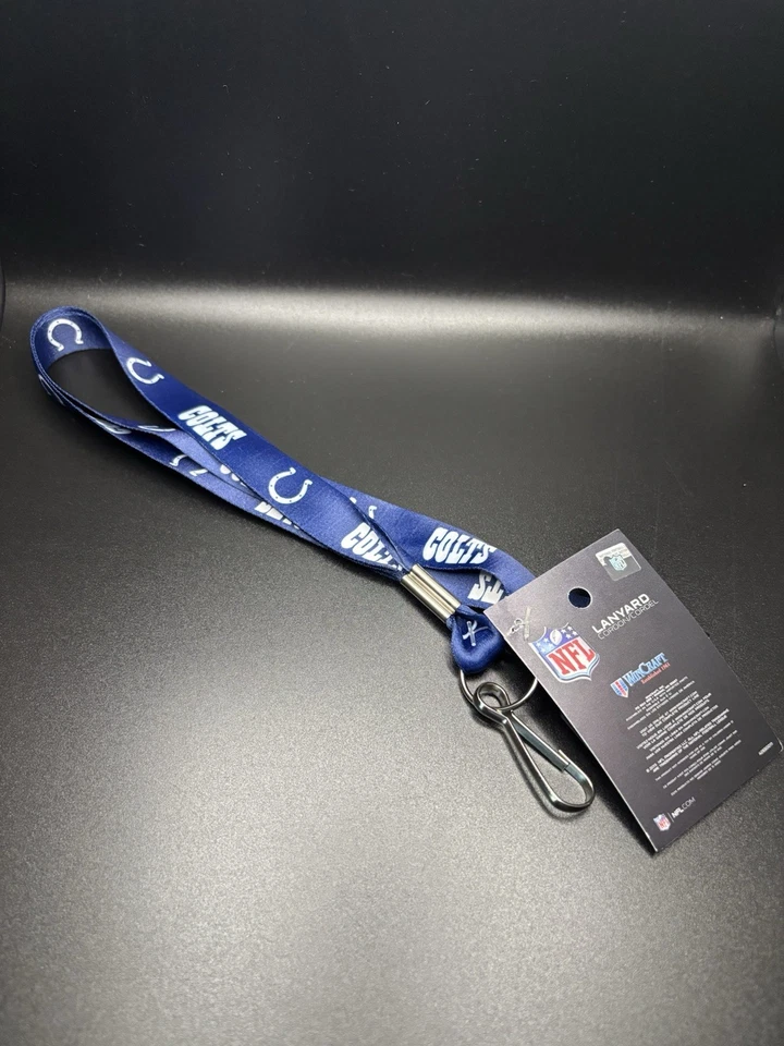Indianapolis Colts Blue/White NFL Lanyard (New) - Image 1 of 1