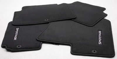 OEM Kia Sportage 4-Piece Floor Mat Set 3WF14-AC400WK Black - Image 1 of 4