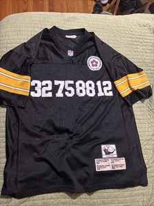 Steelers Players Of The Century Jersey Greene Bradshaw 3XL Mitchell&ness - Picture 1 of 7