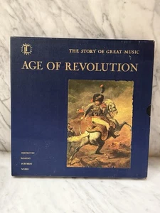 Time Life - THE STORY OF GREAT MUSIC Age of Revolution 4 LP Vinyl 33 rpm Record - Picture 1 of 4