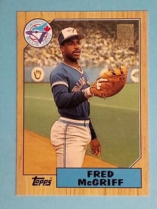 2001 Topps Traded '87 Nachdruck Fred McGriff Toronto blau Jays #29 - Bild 1 von 2