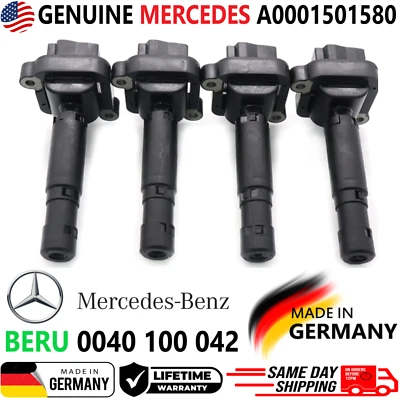 Bobinas de encendido originales Mercedes-Benz x4 para Mercedes-Benz C230 2003-2005 1,8 L I4 Foto 1 de 4