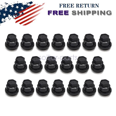 20 PIEZAS Tapa de Tuerca Negra para Chevrolet S10 Blazer GMC Jimmy Sonoma Foto 1 de 4