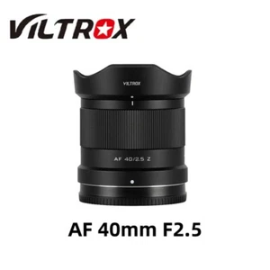 Viltrox AF 40mm F2.5 Full Frame Autofocus Camera Nikon Z mount APSC cameras New - Picture 1 of 10