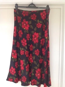 Monsoon vintage silk skirt - Picture 1 of 7