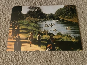 Revista fotográfica vintage YARKON RIVER NEAR TEL AVIV ISRAEL 1959 recorte años 50 - Imagen 1 de 1