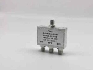 100KHz-300MHz SMA Buchse 1W One Split Drei Kanal Niederfrequenz Leistungsteiler - Bild 1 von 6