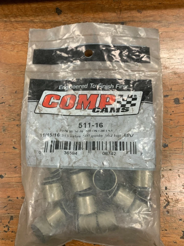 Comp Cams 511-16 Valve Stem Seal, Viton GM LS1 .313 X .562 - Image 1 of 1