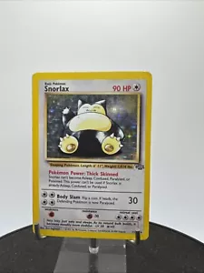 Pokemon Card Snorlax Holo Unlimited Jungle Set WotC 1999 Ultra Rare 11/64 - Picture 1 of 23