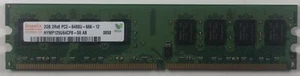 Hynix HYMP125U64CP8-S6 2GB DDR2 Desktop RAM Memory - Picture 1 of 1
