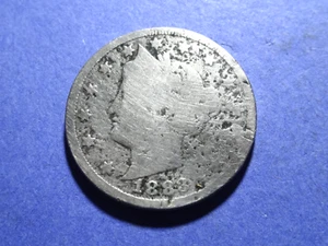 1883 With Cents Liberty V Nickel Cull Filler - Picture 1 of 2