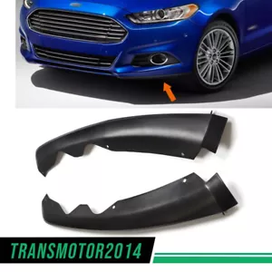 1 Pair Fit For 2013-2016 Fusion Front Bumper Lower Valance Right & Left - Picture 1 of 13