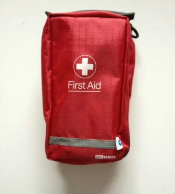 LEERE VERBANDSKASTEN TASCHE MIT FÄCHERN - MITTEL - ROT - ECLIPSE 300 SERIE