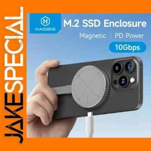 Hagibis M.2 2230 NVMe SSD Enclosure for iPhone - Photo 1/12