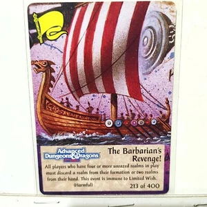 SPELLFIRE CCG -- Tercera Edición -- ¡LA VENGANZA DEL BÁRBARO! -- Casi nuevo/como nuevo - Imagen 1 de 2