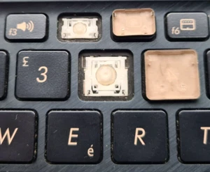 ASUS UX580 Single UK Keyboard Key Hinge BLUE Genuine 9Z.NDX8Q.A0U - Picture 1 of 4