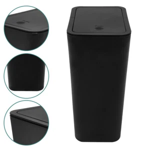 Trash Can with Lid for Bathroom Trashcan Small Toilet Bin Office - Picture 1 of 12