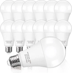150-200W Equivalent 23W LED Bulb A21 LED Super Bright Light 2500 Lumens 12 Pack - Picture 1 of 11