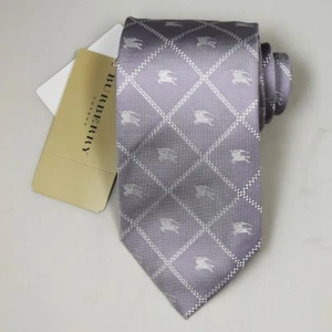 NEW Burberry TARO Plaids Mans 100% Silk Tie Authentic Italy Made 3.5" 0350138 - Picture 1 of 4